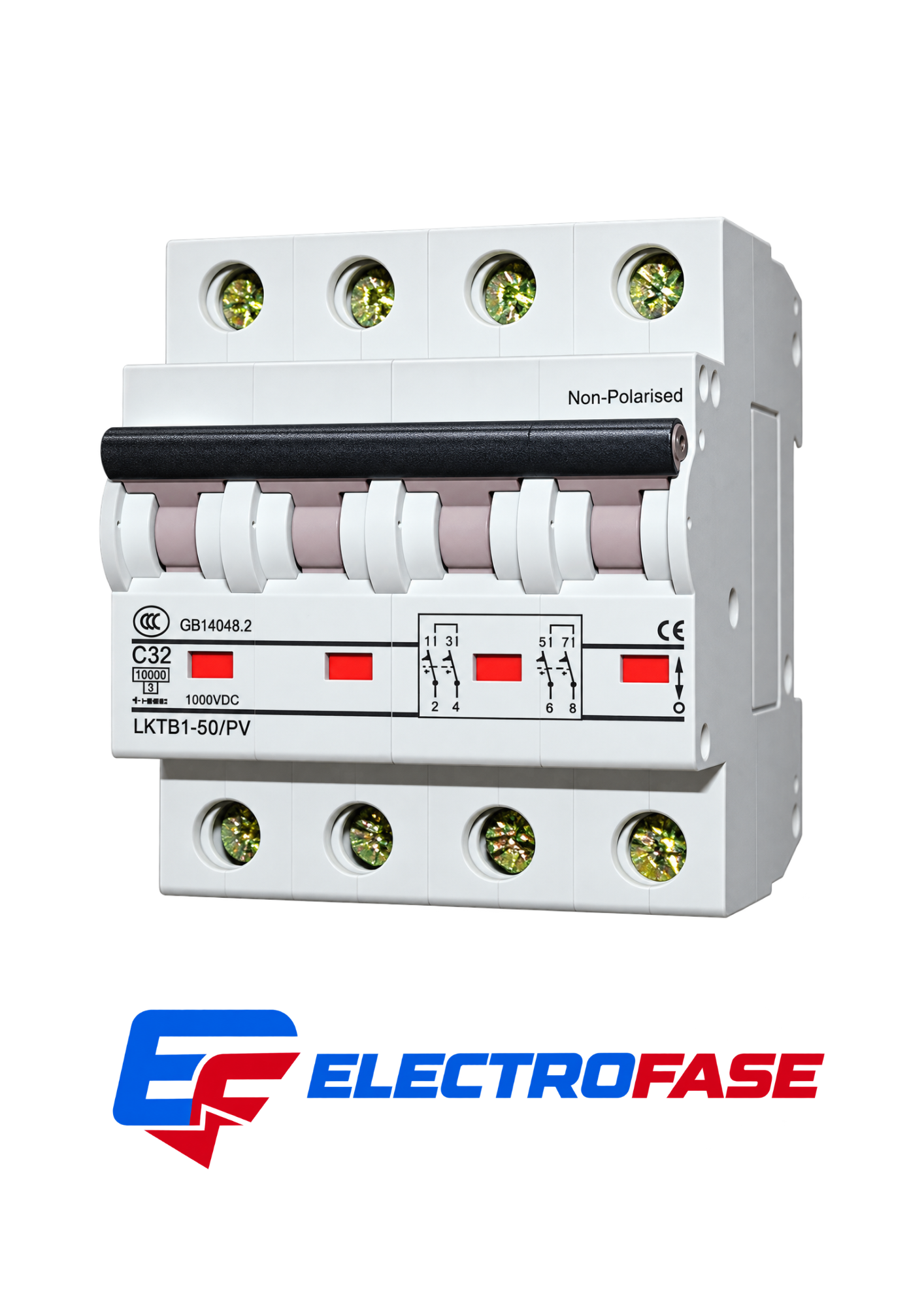 INTERRUPTOR SOLAR 32A-4P