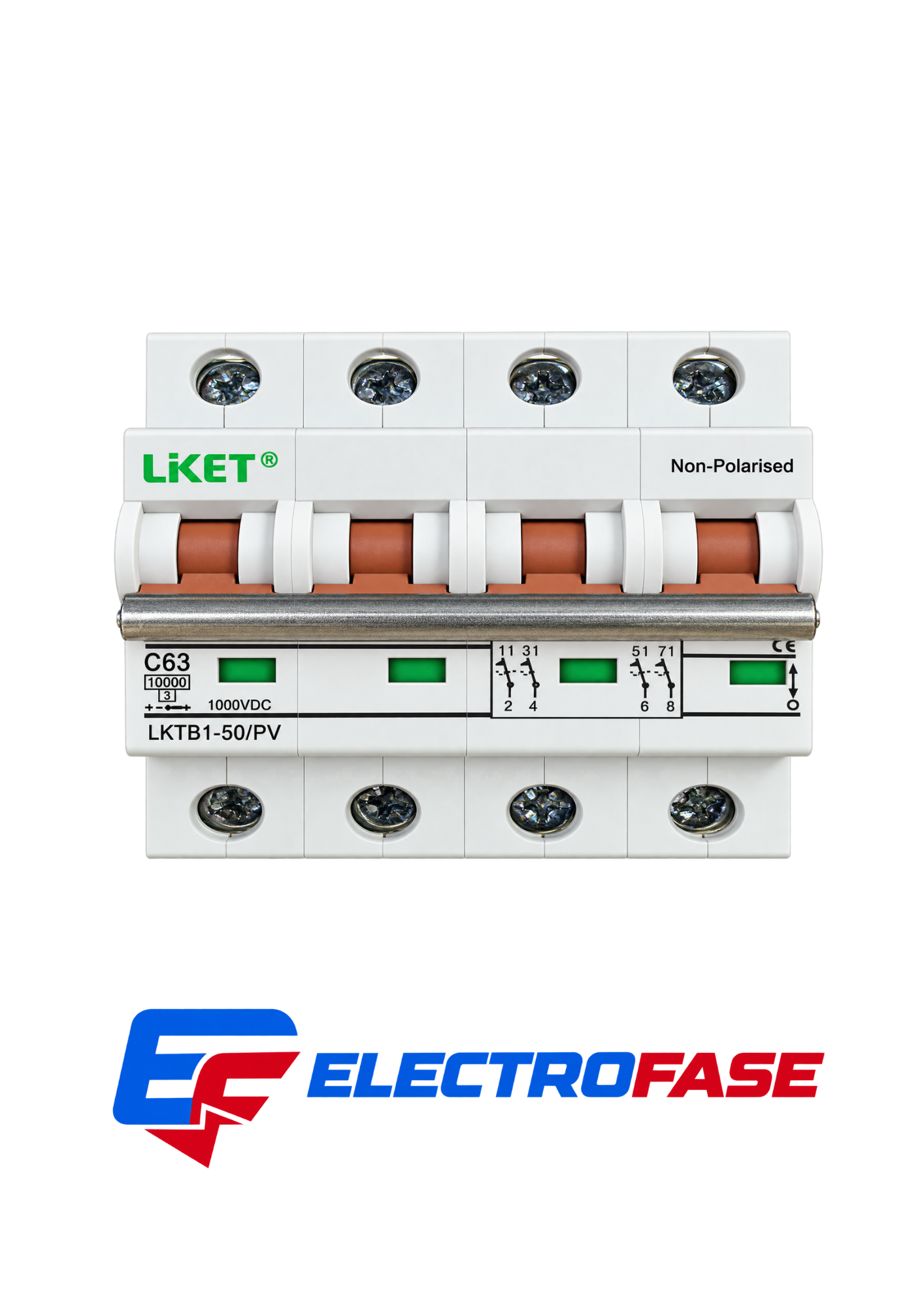 INTERRUPTOR SOLAR 63A-4P