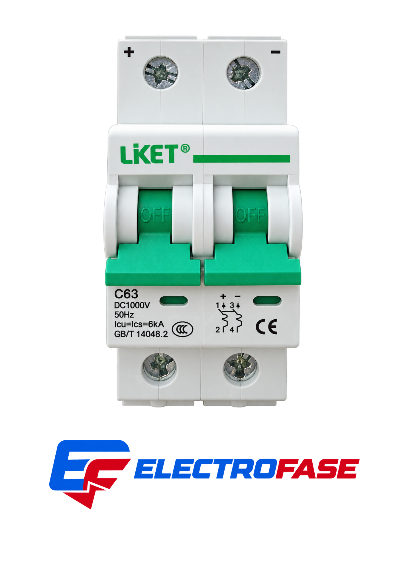 INTERRUPTOR SOLAR 63A-2P