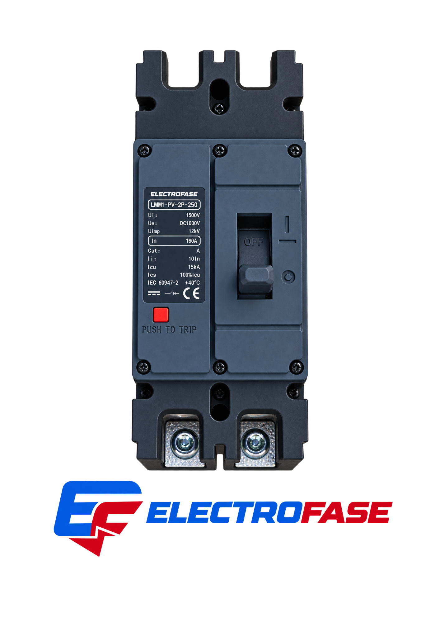 INTERRUPTOR SOLAR DE CAJA MOLDEADA 2 X 160 AMP